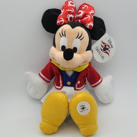 Disney Other - 💥💥 3 for $60💥💥 Sailor Minnie Mouse Plush - Disney Cruise Lines